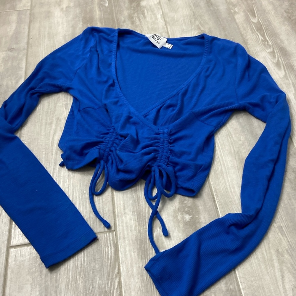 Princess Polly pull over style ribbed top like new